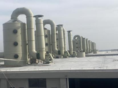 江苏兴化食品厂废气处理